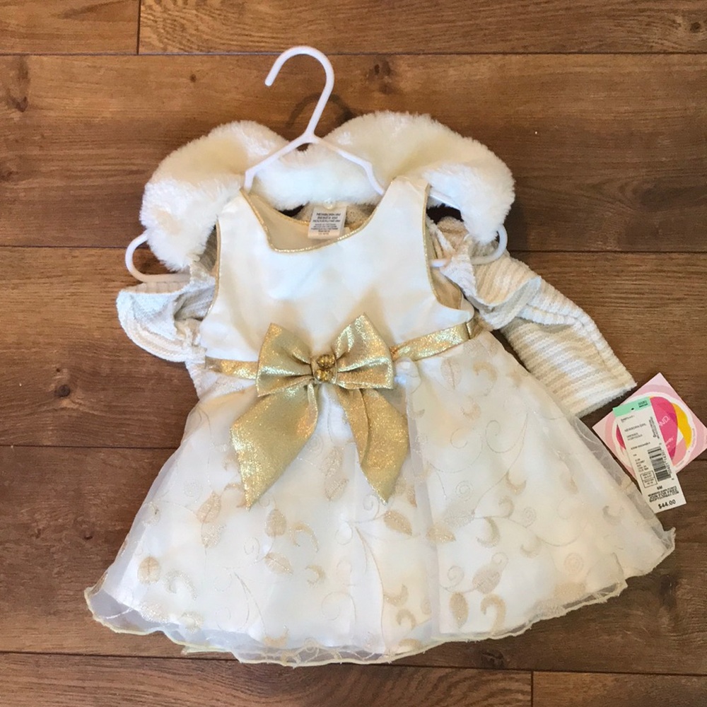 Newborn to 6month Girls Dress
